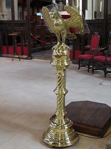 Lectern in the Parish Church